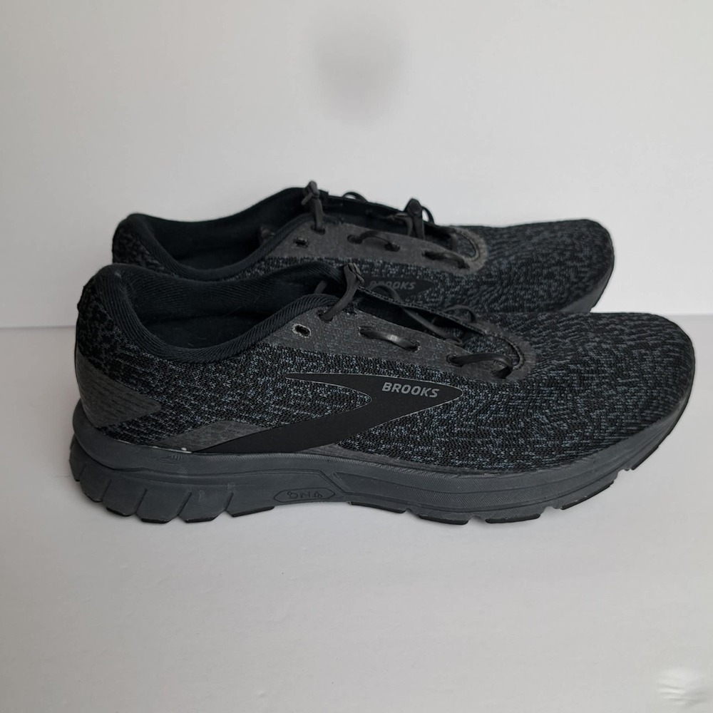 Brooks Signal 3 Womens Shoes Sz 9D Running Athletic Black DifferentLace Sneakers